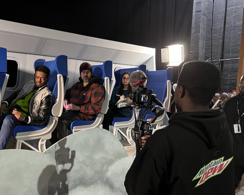 The Depths of Healing — behind the scenes on set